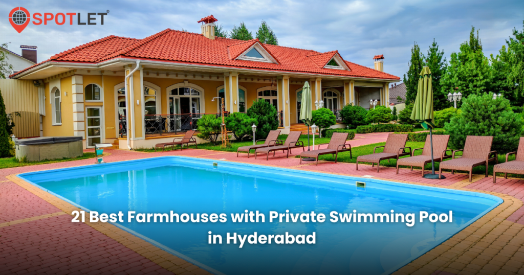 Farmhouses with private swimming pool in Hyderabad